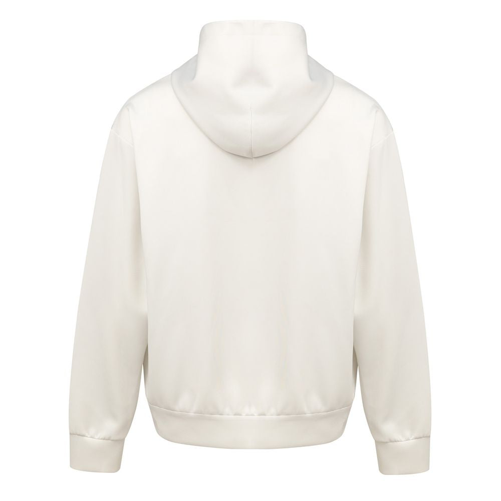 White Polyester Sweater