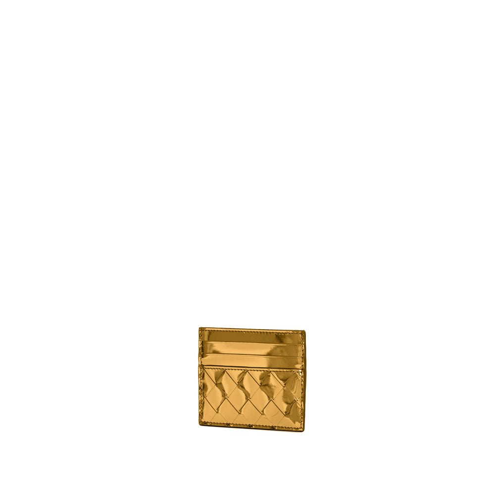 Gold Leather Wallet