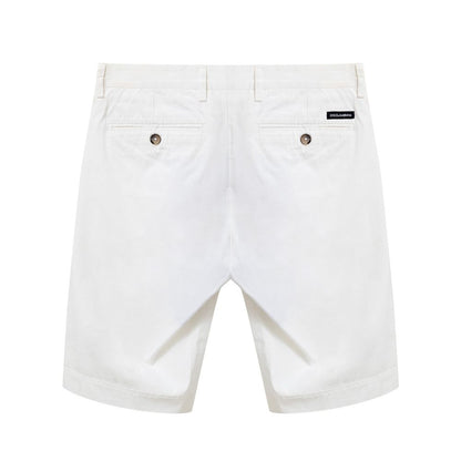 White Cotton Short
