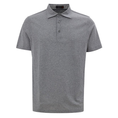 Brown Cotton Polo Shirt