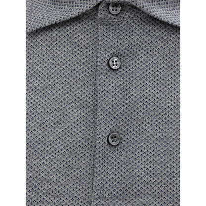 Brown Cotton Polo Shirt