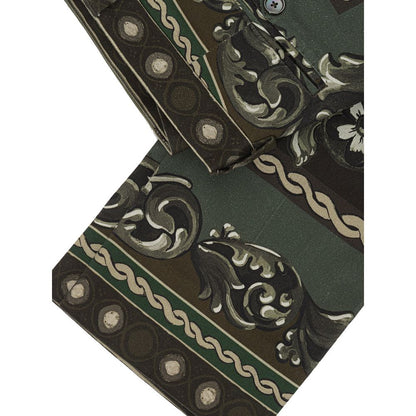 Grüne Jeans und Hose aus Baumwolle