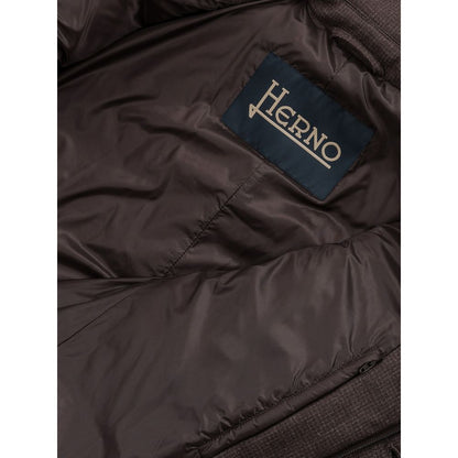braune Wolljacke