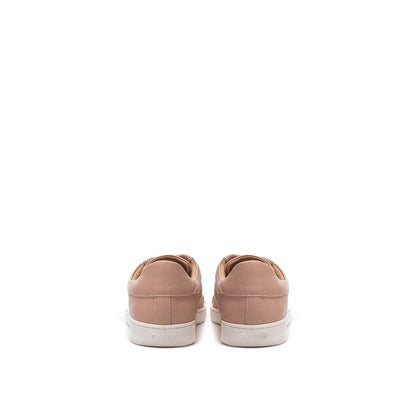 Elegante rosa Sneaker aus Baumwollleder