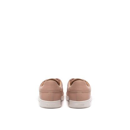 Elegante rosa Leder-Sneaker für Damen