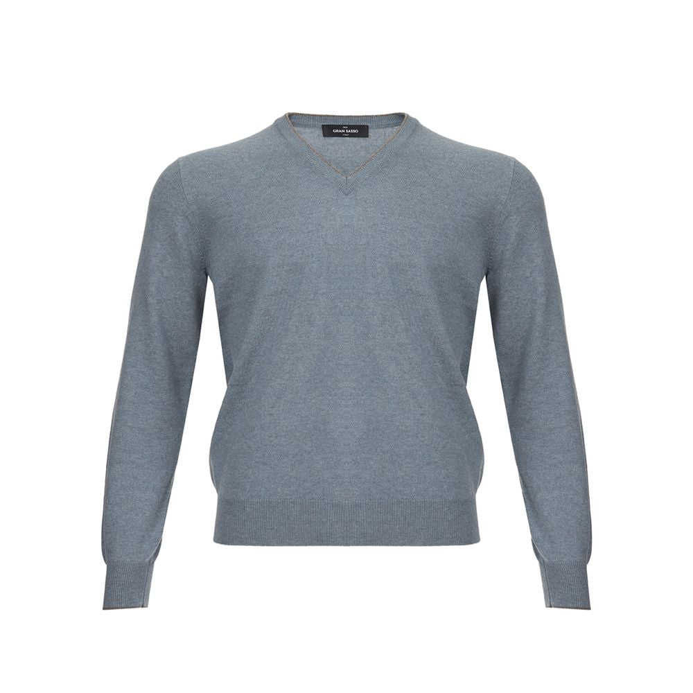 Edler Kaschmirpullover in schickem Grau