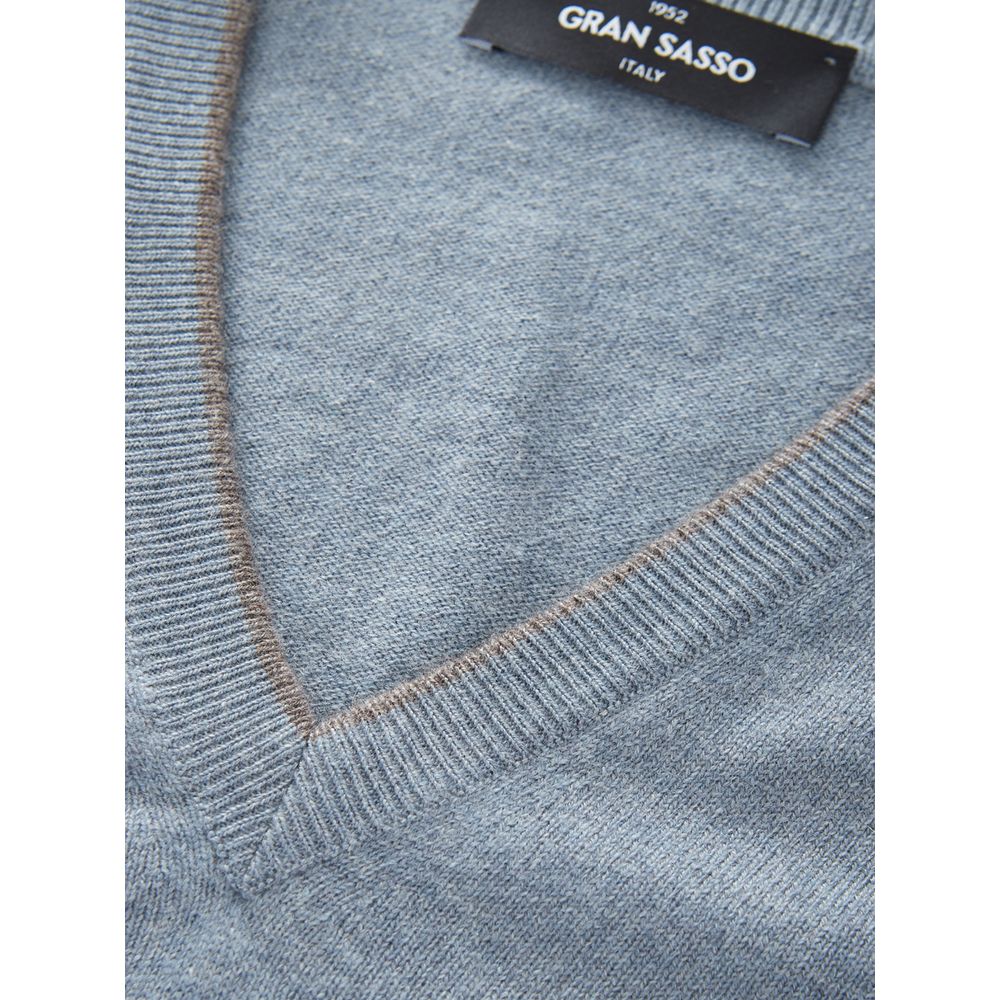 Edler Kaschmirpullover in schickem Grau