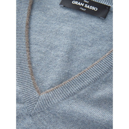 Edler Kaschmirpullover in schickem Grau