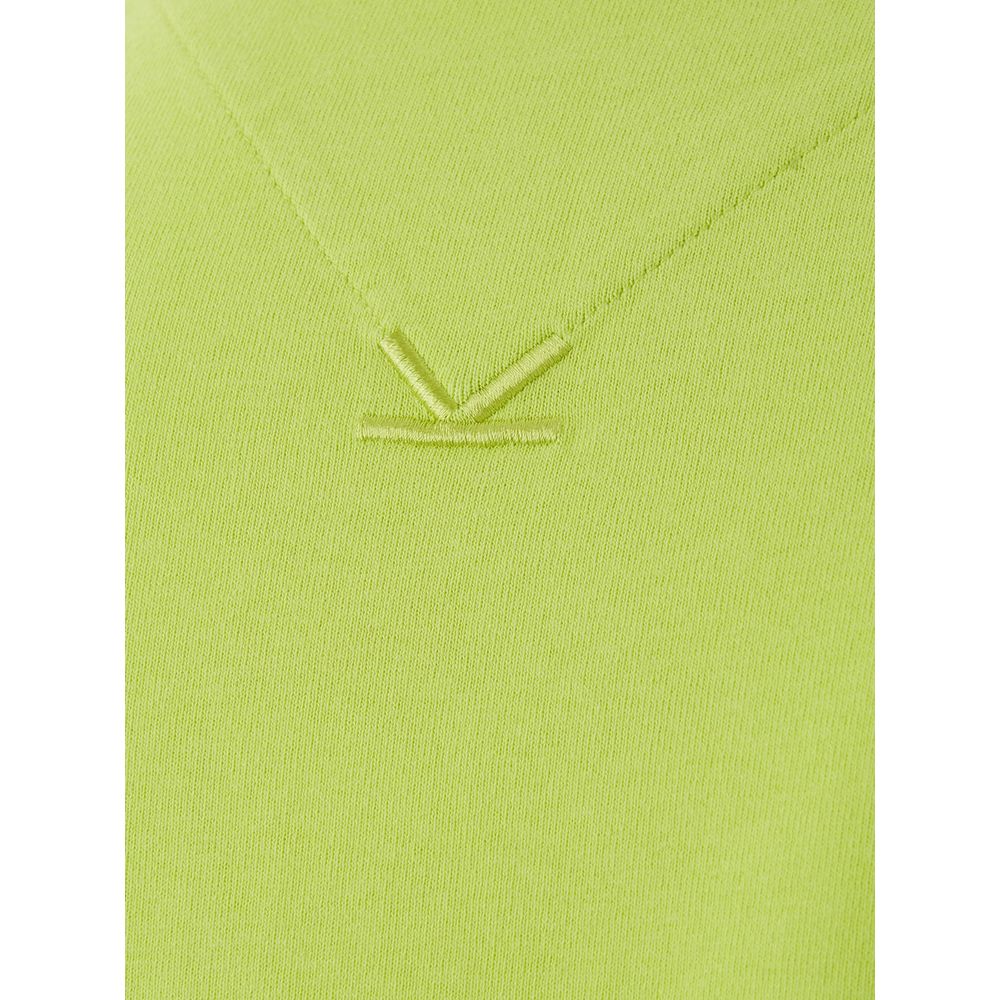 Sonniges gelbes Baumwoll-T-Shirt für stylische Männer