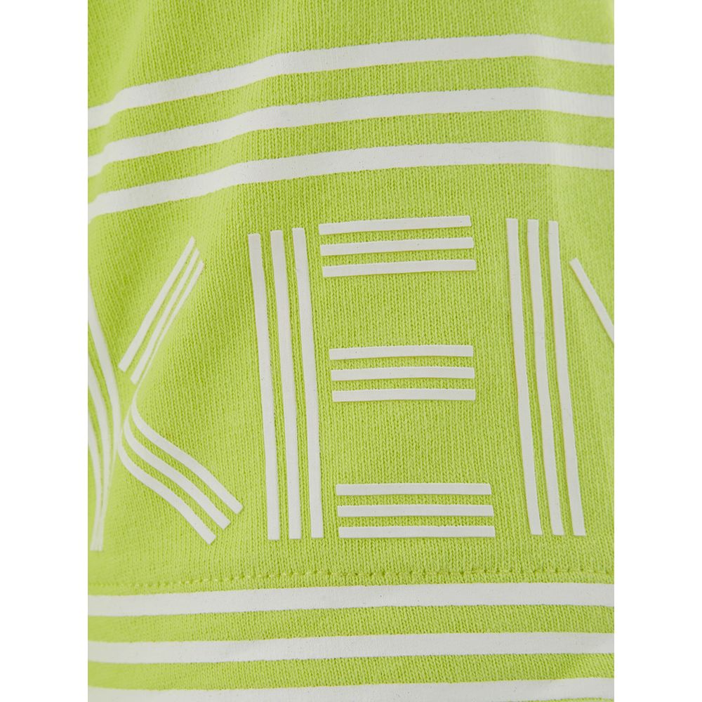 Sonniges gelbes Baumwoll-T-Shirt für stylische Männer