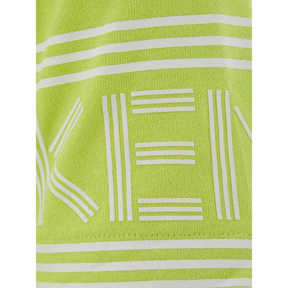 Sonniges gelbes Baumwoll-T-Shirt für stylische Männer