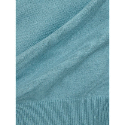 Türkiser Kaschmirpullover Elegance