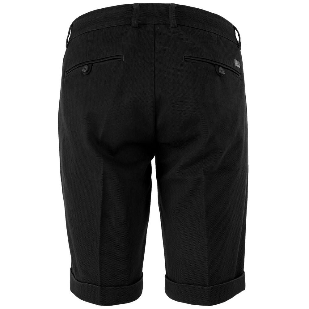 Black Cotton Short