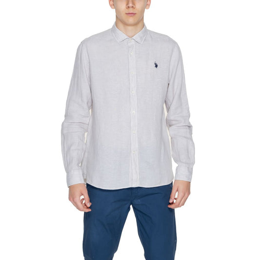Beige Linen Shirt