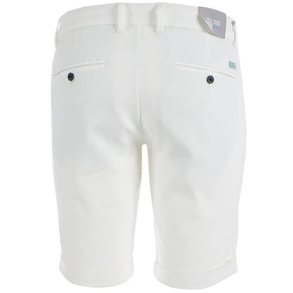 White Cotton Short