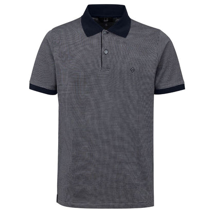 Blue Cotton Polo Shirt