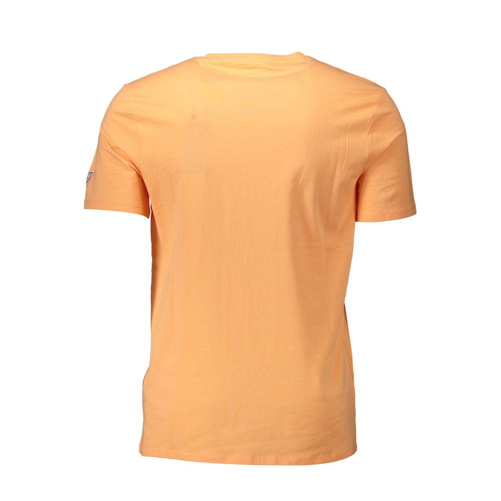 Oranges Baumwoll-T-Shirt für Herren