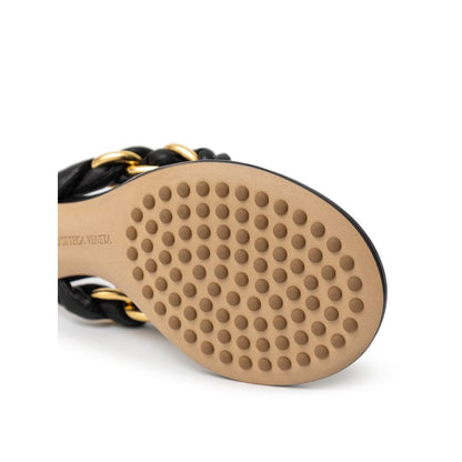 Black Leather Sandal