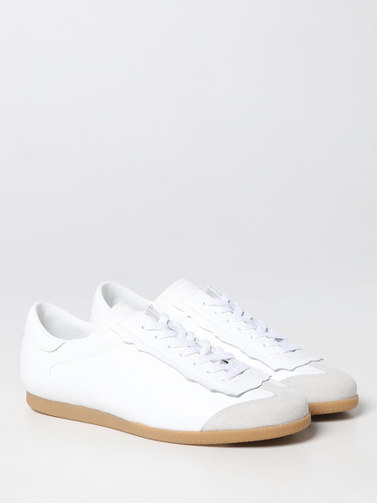 Low Featherlight Leather And Suede Sneakers