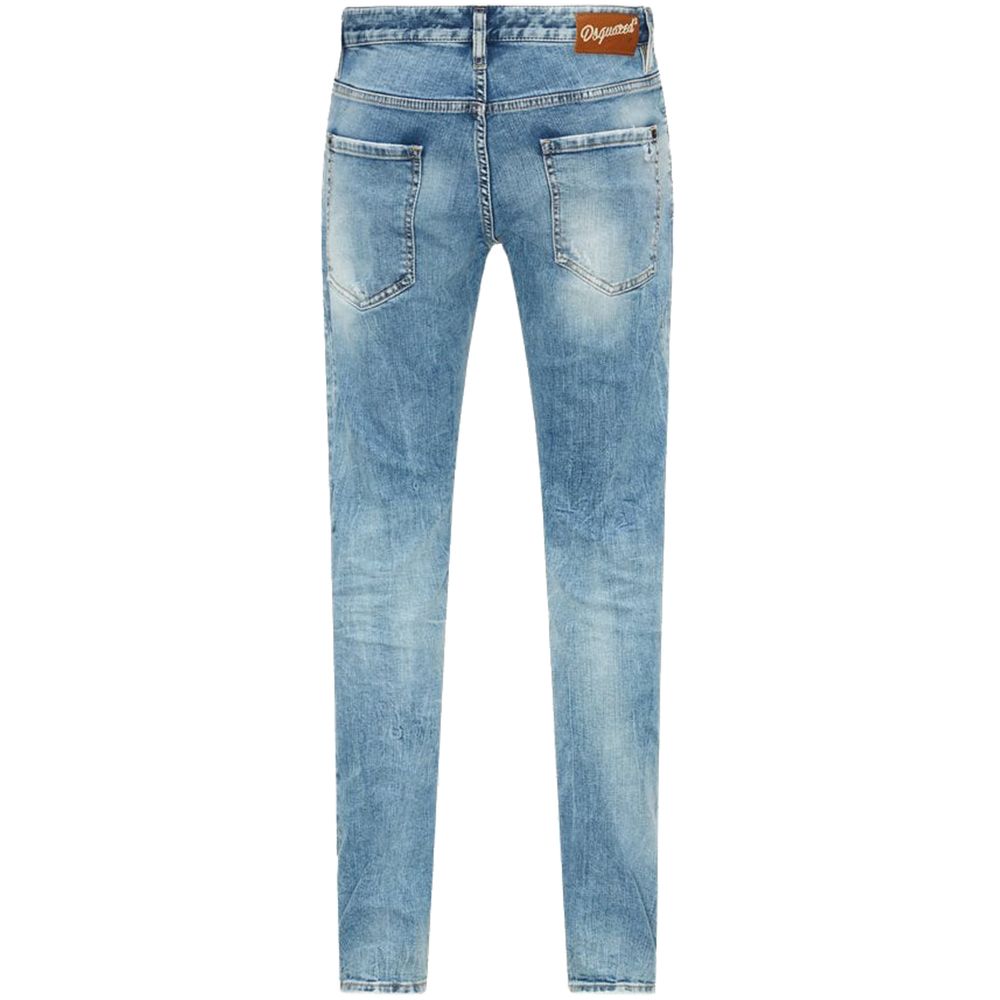 Blue Cotton Jeans & Pant