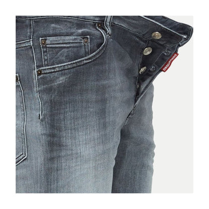 Gray Cotton Jeans & Pant