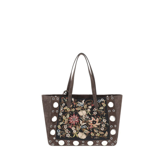 Floral embroideried Nellcote Tote Bag