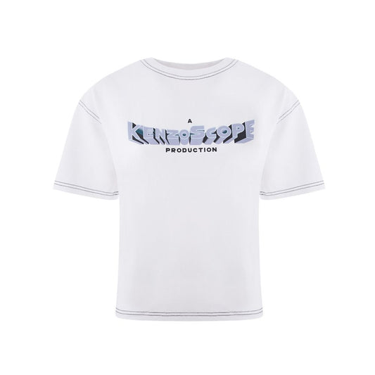 Elegantes weißes Baumwoll-Top für Damen