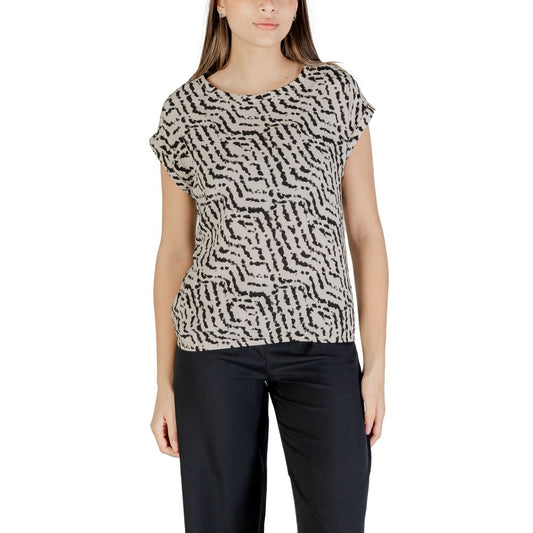 Bicolor Viscose Shirt