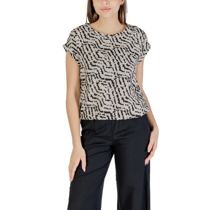 Bicolor Viscose Shirt