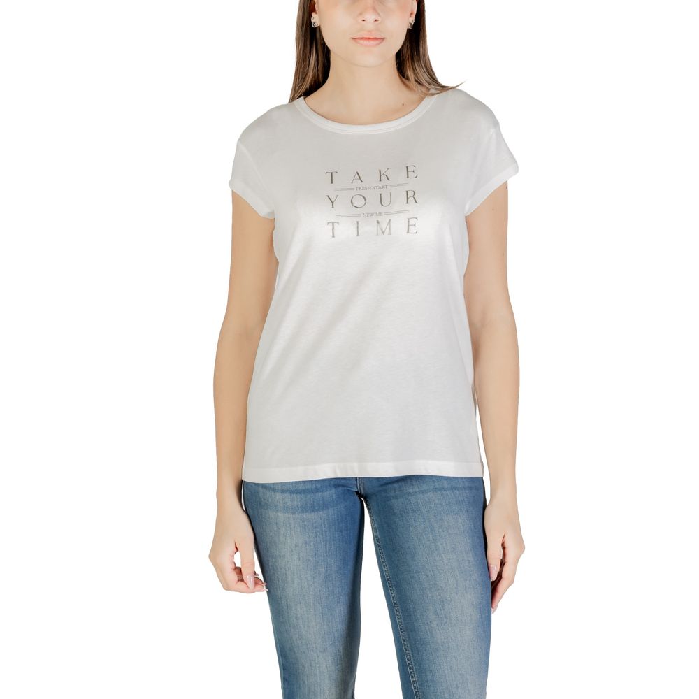 White Cotton Tops & T-Shirt