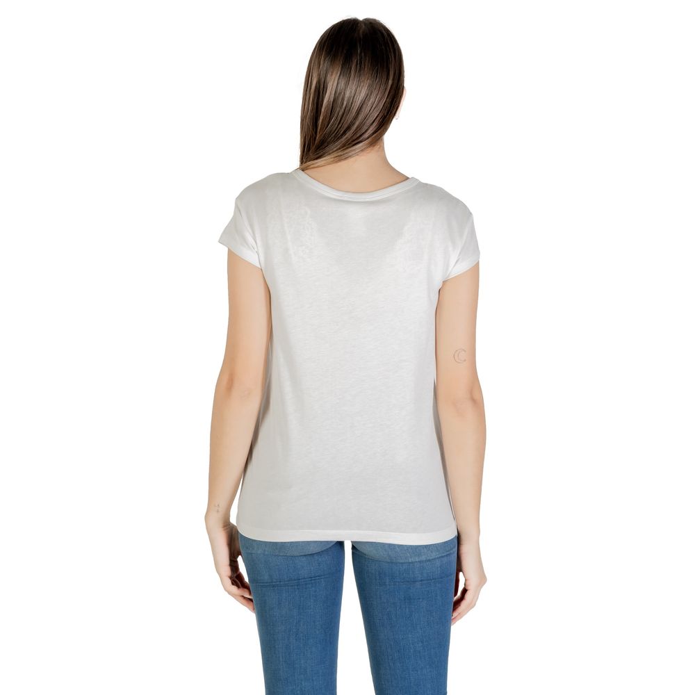 White Cotton Tops & T-Shirt