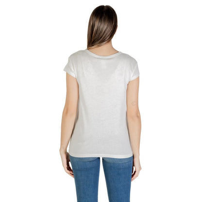 White Cotton Tops & T-Shirt