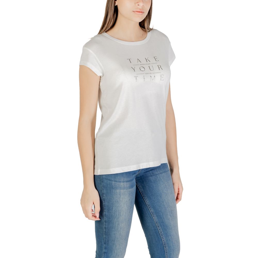 White Cotton Tops & T-Shirt
