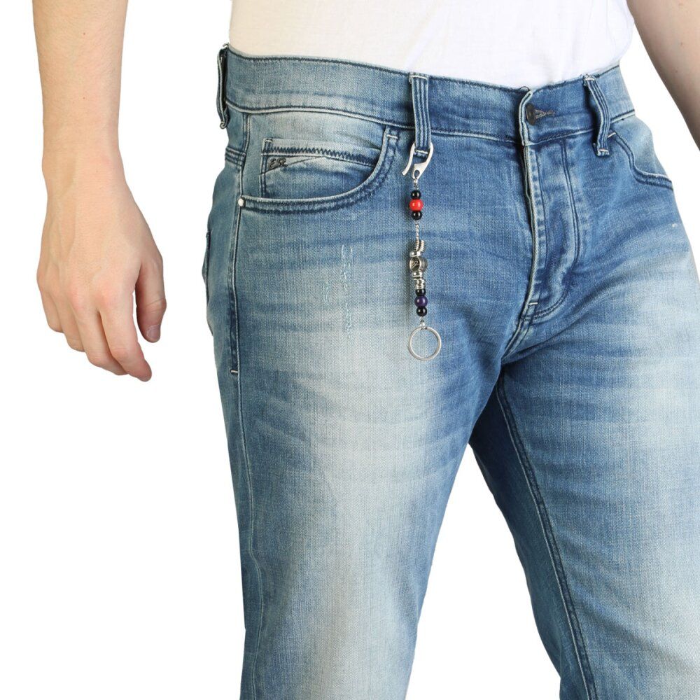Blue Cotton Men Jeans