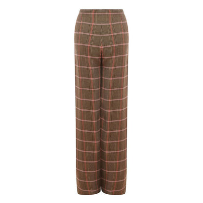 Elegante braune Viskosehose für Damen