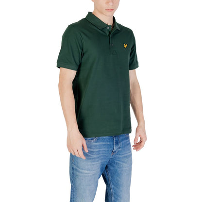 Green Cotton Polo Shirt