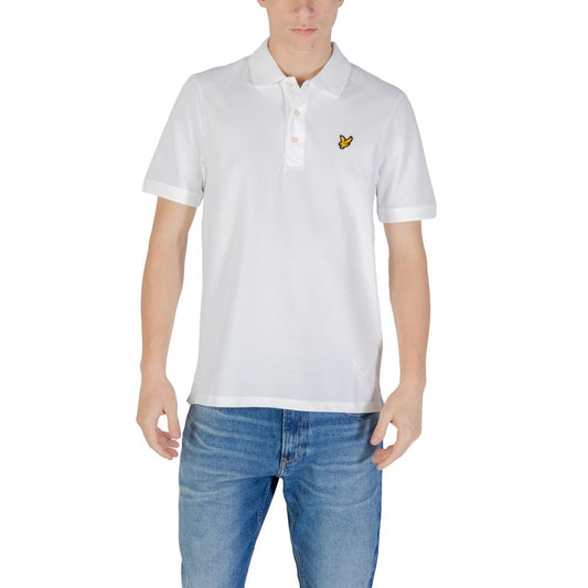 White Cotton Polo Shirt