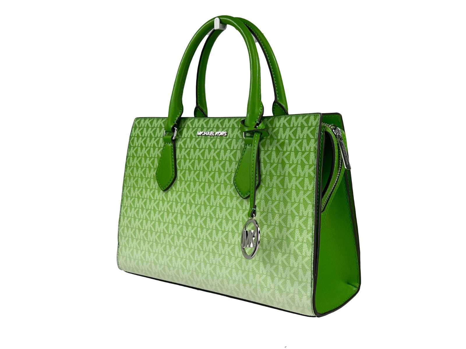 Sheila Medium Crossbody Satchel Purse Bag Jungle Green