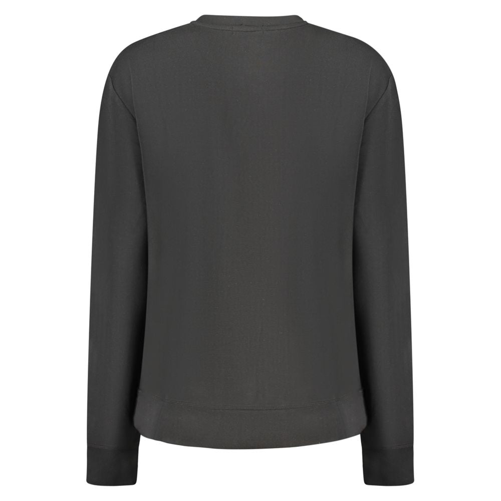Black Polyester Women Sweater