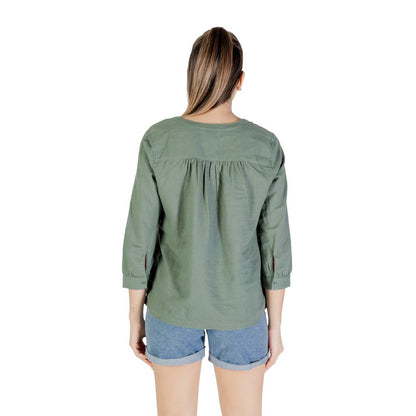 Green Linen Shirt