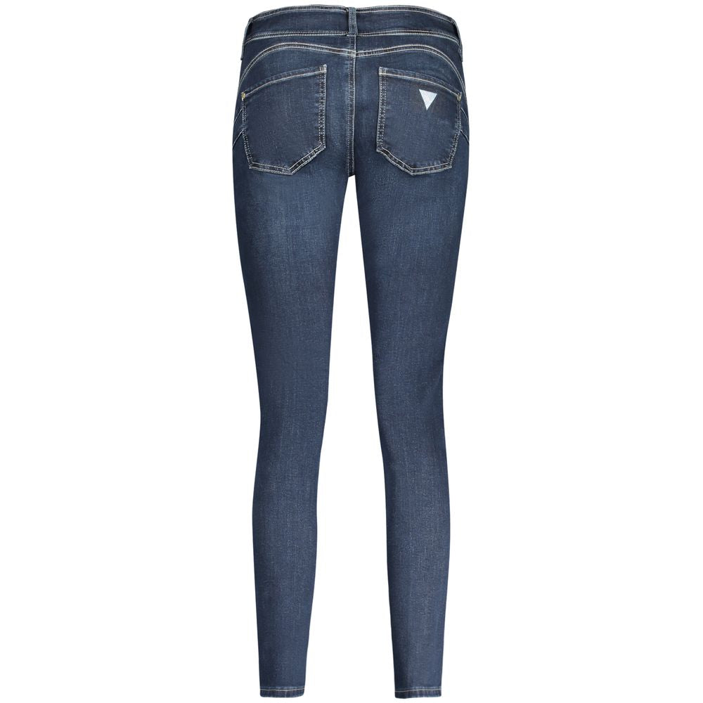 Blue Cotton Jeans & Pant