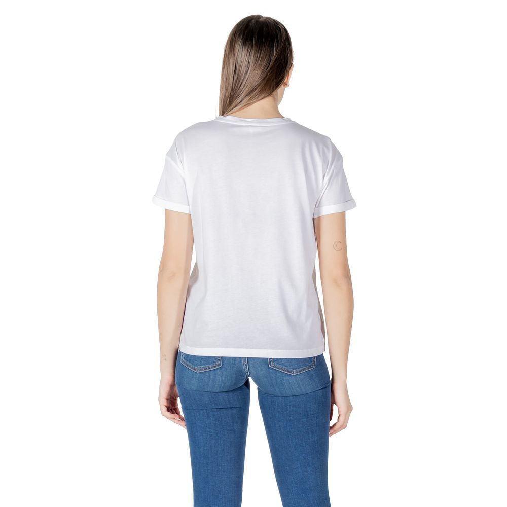 White Cotton Tops & T-Shirt