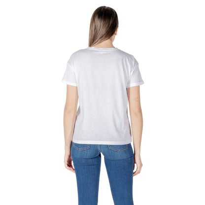 White Cotton Tops & T-Shirt
