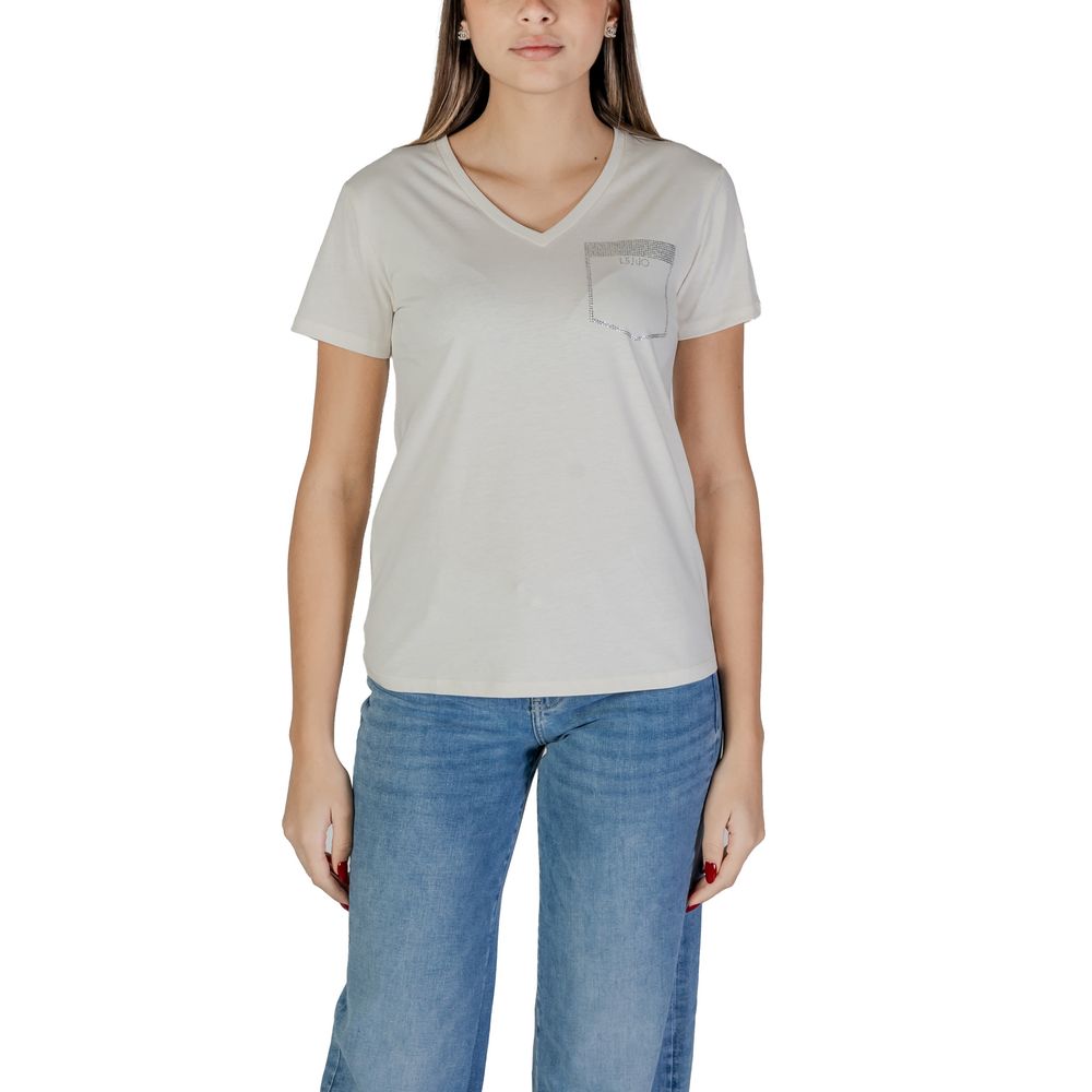 White Cotton Tops & T-Shirt