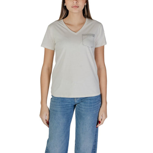 White Cotton Tops & T-Shirt