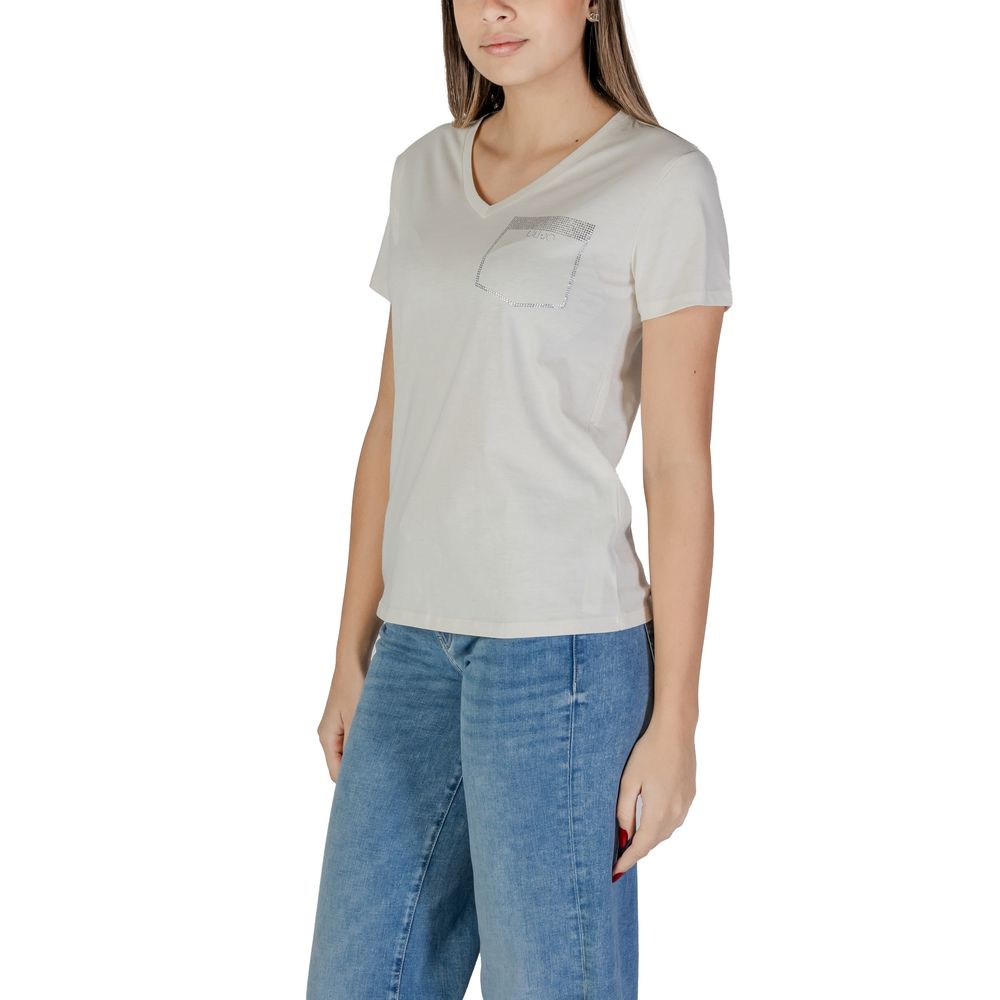 White Cotton Tops & T-Shirt