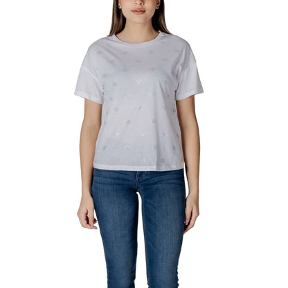 White Cotton Tops & T-Shirt