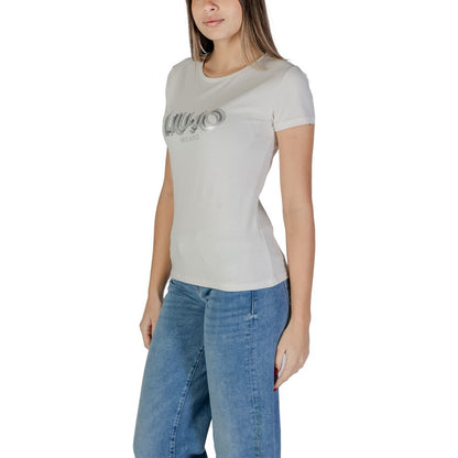 White Cotton Tops & T-Shirt