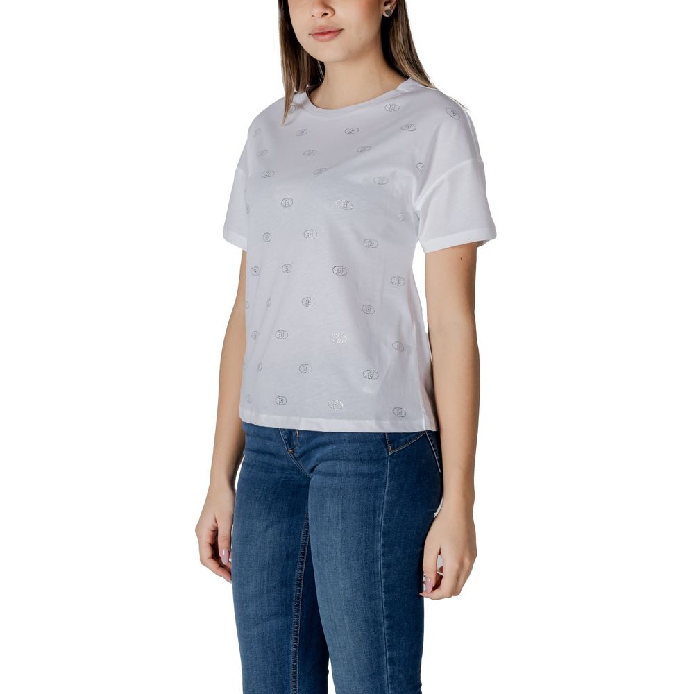 White Cotton Tops & T-Shirt