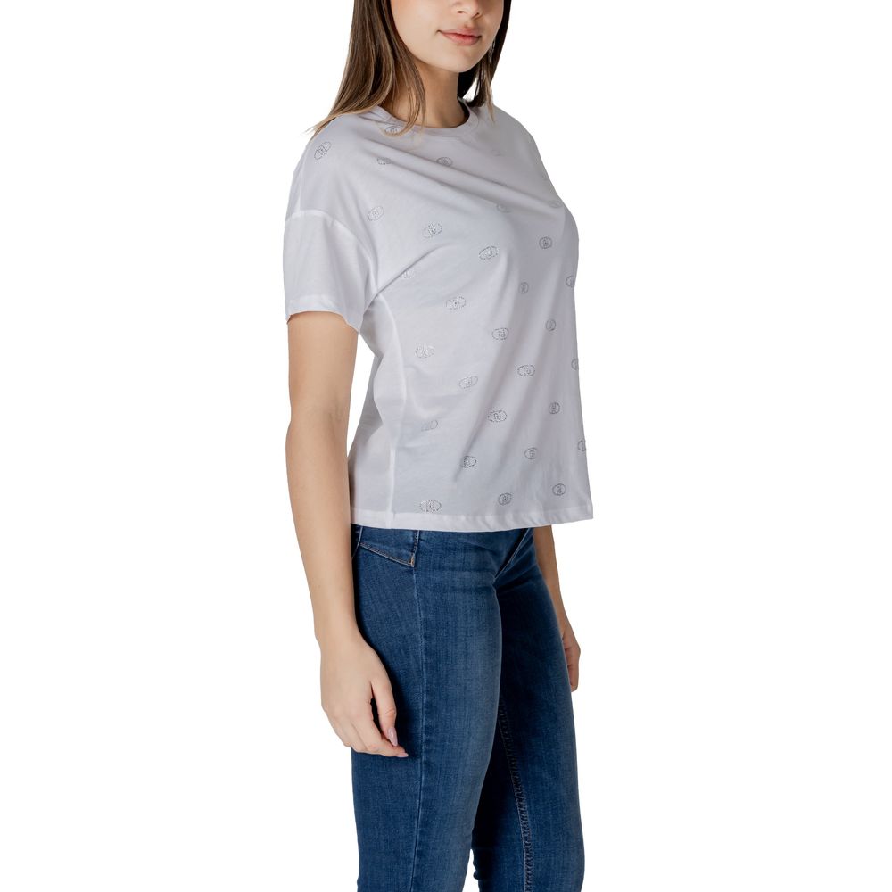 White Cotton Tops & T-Shirt